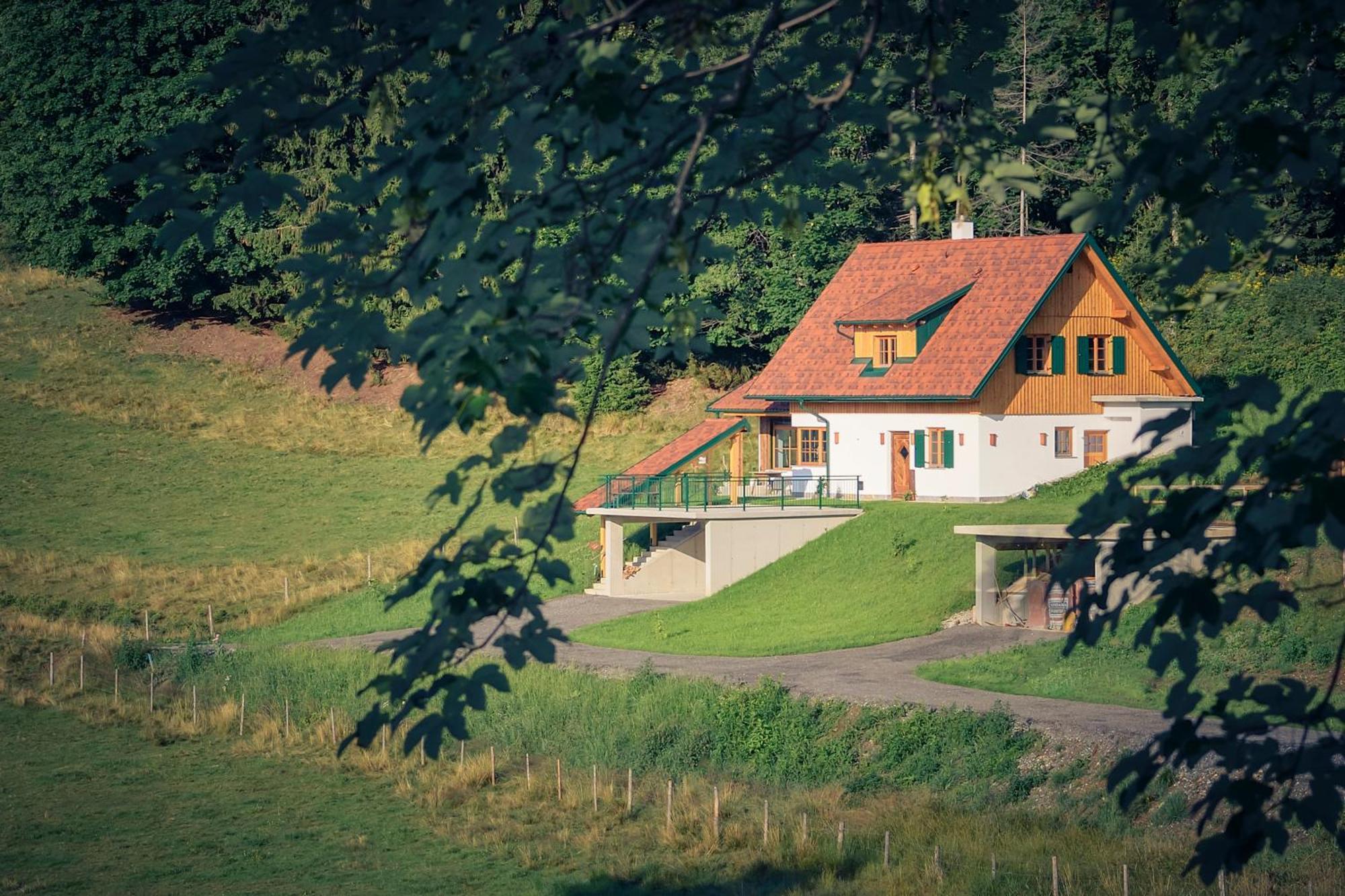 Ferienhaus Almruhe Schwanberg エクステリア 写真